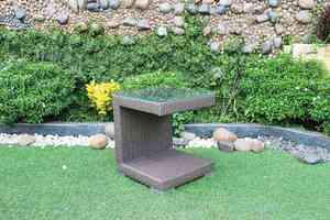 Ensemble de chaises longues en rotin moderne pour jardin extérieur, villa, design résistant aux intempéries, cadre en aluminium confortable, style contemporain - Product Image 3