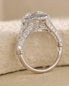 Arin Eternity Band IGI/GIA Oval Lab Grown Diamond Jewelry, anillo de oro de 14K para mujer, banda de compromiso/banda de boda creada en laboratorio - Product Image 2