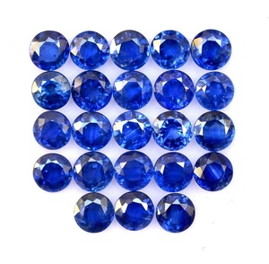 Saphir bleu naturel facetté, pierre précieuse non traitée, 20 carats, ZUBEDA GEMS JEWELRY Rajasthan, pour la fabrication de bijoux, fournisseur en gros - Product Image 5