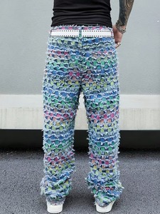 กางเกงยีนส์ผู้ชายสั่งตัดพิเศษ ทรงสกินนี่ ยืดหยุ่นสูง สวมใส่สบาย - Product Image 5