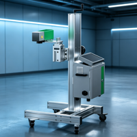 Máquina de Marcado Láser de Fibra de 30W de Alta Velocidad para Grabado de Metal, Codificación de Productos y Marcado en Línea de Producción Industrial