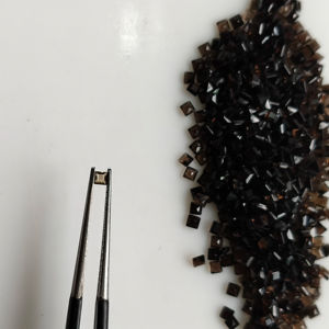 Cuarzo Ahumado Natural de 2MM, Corte Cuadrado Escalonado, Gema Suelta de la Mejor Calidad para Joyería y Fabricación de Collares - Product Image 1