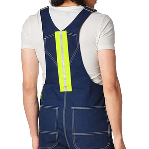 Produit tendance : Vêtements de travail d'extérieur, salopette avec bandes réfléchissantes haute visibilité, salopette de travail avec plusieurs poches - Product Image 6