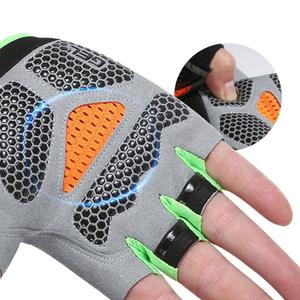 Professional Winter Outdoor <b>Cycling</b> Gloves Unisex Half Finger Non-Slip Moisture Absorbing Grip for <b>Cycling</b> and Mountain Riding - Product Image 2