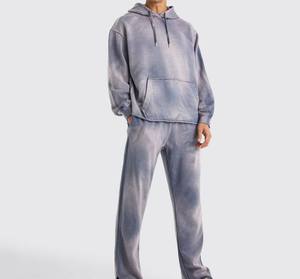 Survêtement Homme Premium Délavé à l'Acide Léger et Abordable Entièrement Personnalisable Anti-Plis - Product Image 2