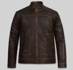 Nouvelle Arrivée Veste en Cuir Coupe-Vent Homme Femme Styles Personnalisés Charlotte Brûlée Plusieurs Couleurs Veste en Cuir 2026 - Product Image 4