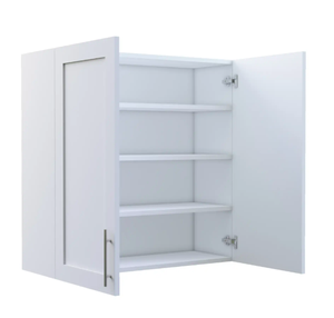 W3336 Wall Cabinet Shaker Style Double Doors Kitchen Cabinet Modular RTA <b>Frameless</b> And <b>Frame</b> - Product Image 3