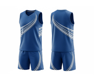 Uniforme de basket-ball de qualité professionnelle, sublimation intégrale, pour maillot et short en polyester respirant et à séchage rapide, pour hommes et femmes - Product Image 1