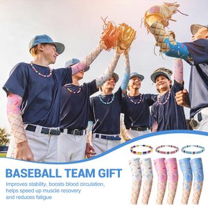 Nueva Llegada: Manguitos Deportivos de Grafeno para Hombre, Protección UV para Gimnasio, Correr, Baloncesto, Voleibol, Fútbol, Ciclismo, Sublimación - Product Image 5