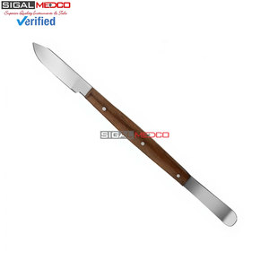 Espátula Dental de Acero Inoxidable para Mezclar Yeso y Alginato, Herramienta de Laboratorio para Modelar Porcelana, Instrumento Dental de Doble Punta - Product Image 6