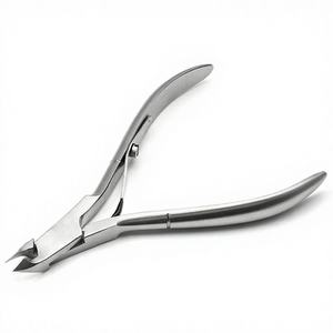 Pince à cuticules en acier inoxydable 15 pouces Impression de logo personnalisé Pince à ongles à cuticules Concept de beauté écologique - Product Image 1