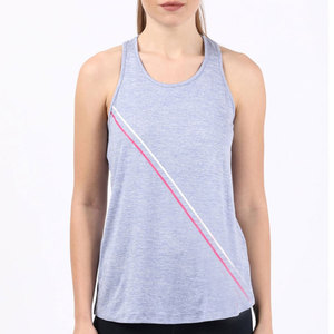 Camiseta sin Mangas para Mujer, Talla Grande, Diseño Único, Transpirable, Informal, Ecológica, con Logotipo Frontal, Poliéster/Algodón, Calidad Mayorista - Product Image 1