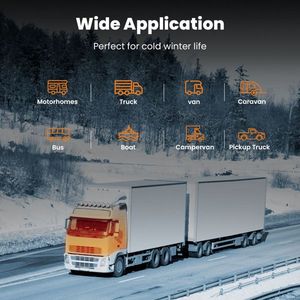 Riscaldatore ad Aria Diesel 12V Tutto in Uno da 5KW e 8KW per Camper, Rimorchi e Camion - Product Image 3