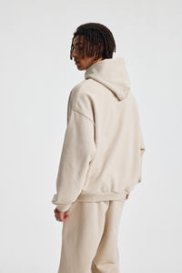 ชุดฮู้ดดี้ครอปคุณภาพสูงสำหรับฤดูหนาว ผู้ชาย กางเกงวอร์มและเสื้อฮู้ดดี้ 2 ชิ้น ชุดลำลอง พิมพ์ลาย ODM - Product Image 3