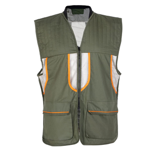 Gilet de chasse personnalisé OEM, durable, respirant, pour hommes, léger, en polyester, pour la chasse en plein air, la pêche, toutes saisons - Product Image 4