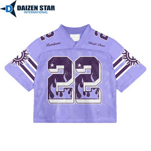 เสื้อฟุตบอลตาข่ายระบายอากาศแห้งเร็วแบบขายส่ง พร้อมชื่อทีมแบบกำหนดเองและแขนสั้น - Product Image 5