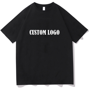 T-shirt gris à manches courtes pour homme, col rond, coupe classique, jersey de coton uni, anti-boulochage, style streetwear, 220g - Product Image 2