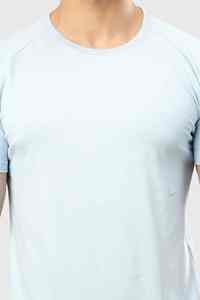 Camiseta Deportiva de Manga Corta con Cuello en V, Ecológica, de Corte Regular para Hombre, Ropa de Gimnasio de Alto Rendimiento, Control de Sudor, Elástica y Flexible - Product Image 2