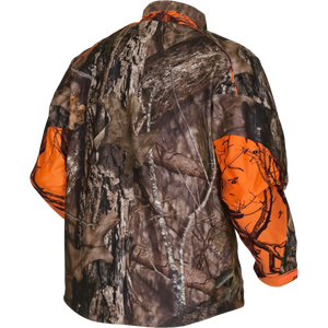 Veste de chasse camouflage pour homme, manches longues, softshell respirant en polyester, pour l'automne - Product Image 4