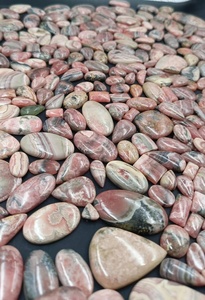 Lote al por mayor de rodocrosita rosa natural - Tamaños variados (cortes ovalados, cojín, marquesa, pera) - Proveedor para fabricación de joyas - Product Image 5