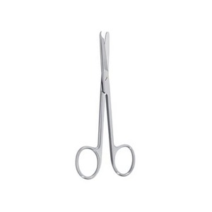 Tijeras Quirúrgicas Manuales Reutilizables de Acero Inoxidable de Alta Calidad para Corte y Extracción Precisa de Suturas Hermann - Product Image 1