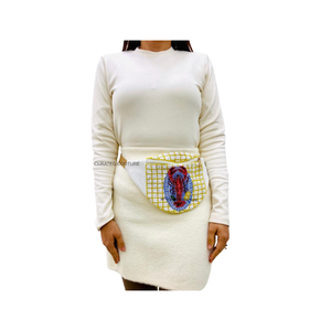 Bolsos de cintura con cuentas de alta calidad con temática de limón para el verano, diseños de moda superventas 2026, elegantes bolsos cruzados de cintura con cuentas - Product Image 5