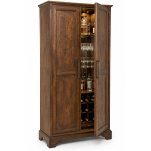 Mueble Bar Oculto de Madera de Mango Marrón Antiguo - Muebles de Lujo al por Mayor de la India - Product Image 1
