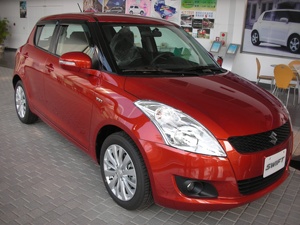 แผ่นบังแดดหน้าต่างรถยนต์ วัสดุ PMMA  สำหรับ SUZUKI SWIFT hatchback ปี 2012~2016  ใช้ได้กับรถของคุณ 100% - Product Image 1