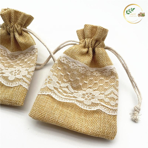Bulk Supply <b>Small</b> Jute Jewelry Bags for Retail <b>Packaging</b> and Promotional Use - Product Image 2