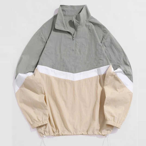 Conjunto Deportivo de Dos Piezas Personalizado de Verano, Chaqueta Cortavientos y Pantalones Cortos de Poliéster/Algodón de Secado Rápido para Hombre 2026 con OEM - Product Image 3