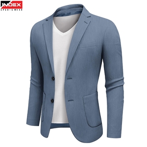 Blazer pour homme de fabrication directe, couture de qualité supérieure, veste élégante et formelle, meilleure assurance qualité pour les acheteurs internationaux - Product Image 1