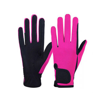 Guantes de Equitación de Cuero Hechos a Medida Más Vendidos para Hombre, Transpirables, Impermeables, Antideslizantes, con Opciones de Logotipo y Color Personalizados - Product Image 1