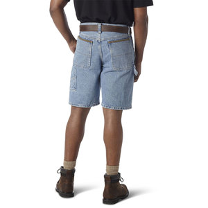 กางเกงยีนส์ขาสั้นสไตล์วินเทจลำลองสำหรับฤดูร้อน แฟชั่นกางเกงขาสั้นทรงหลวมสำหรับผู้ชาย - Product Image 3