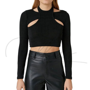 Nouveau design personnalisé 2026 – Crop top femme en toile respirante à séchage rapide, décontracté, vente en gros à bas prix - Product Image 1