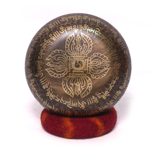 Fabricante de Cuencos Tibetanos de 12 cm |   Cuencos Cantores de Latón Hechos a Mano y Martillados, Venta al por Mayor - Product Image 3