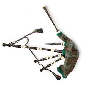 Gaitas de Fúqueta Escocesas, Instrumento Musical con Bolsa Sintética Resistente y Chanter de Madera de Palisandro para Interpretación Profesional - Product Image 1