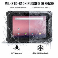 Tablette industrielle robuste 8/10,1 pouces Android 14 IP65 avec batterie 10000 mAh et scanner 2D pour la logistique d'entrepôt, la fabrication et l'inspection