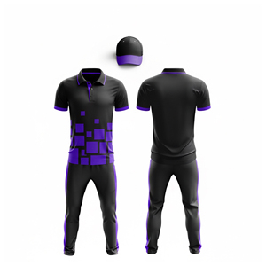 Uniforme de Críquet Sublimado de Alto Rendimiento |   Uniforme Completo de Cricket para Hombres, Mujeres y Jóvenes, Camiseta Polo y Pantalones, OEM - Product Image 1