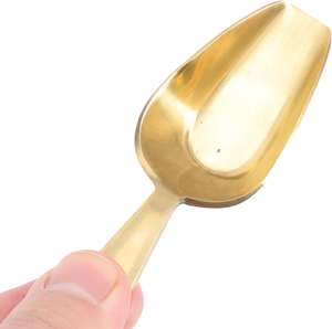 Cuillère à thé en laiton, cuillère à mesurer pour thé en vrac, cuillère à mesurer pour grains de café, petit ustensile de mesure en métal pour thé et café, outil de service - Product Image 4