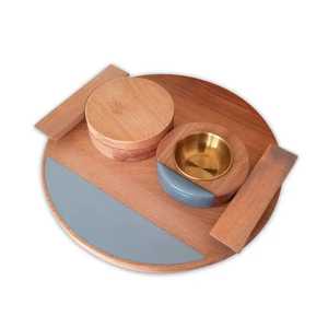 Top Quality Wood Mabkhara Bakhoor Burner Handmade <b>Incense</b> <b>Holder</b> for Arabic Oud Fragrance Traditional Aromatics and Home - Product Image 2