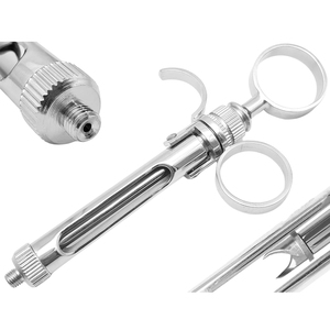 Seringue dentaire en acier inoxydable, type aspirant, pour injection d'anesthésie, chirurgie orale, instruments de clinique dentaire, outil de précision - Product Image 1