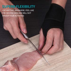 Attelle de poignet pour le syndrome du canal carpien et l'arthrite – Support de poignet respirant et réglable avec compression pour soulager la douleur - Product Image 5