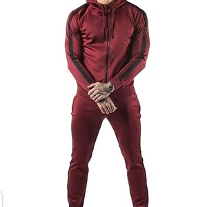 Fitness Gym Sweatshirt Custom Jogger Set Plain Sports Men Hoodie Zip up Suit High Quality Breathable Gym Men's <b>Tracksuit</b> - Product Image 2