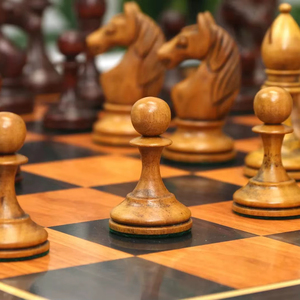 Échiquier Rectangulaire Rustique Poli Écologique ILAHI 100% Fait Main en Bois Pur Style Animalier/Amoureux Taille Personnalisée - Product Image 1