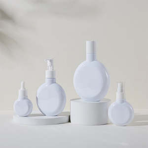 Botella de Plástico PET con Bomba Pulverizadora para Agua/Loción, 40ML 70ML 150ML 300ML, Blanca, para Cuidado de la Piel, Venta al Por Mayor - Product Image 1