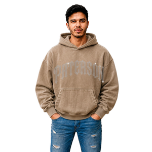 Sudadera con Capucha Personalizada para Hombre, Mezcla de Algodón, Estilo Urbano, Marca Privada, Fabricante de Ropa al por Mayor para Marcas de EE. UU., Reino Unido y Europa - Product Image 6