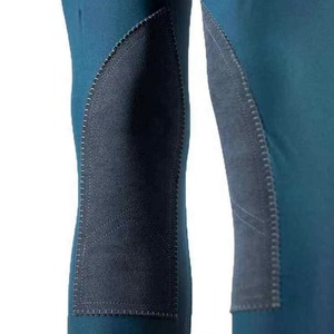 Pantalons d'équitation personnalisés OEM imprimés, élastiques, antidérapants, respirants, extensibles dans quatre directions, jodhpurs d'équitation unisexes en nylon - Product Image 6