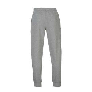 Pantalon de survêtement gris pour homme, taille élastique, cordon de serrage, poches latérales, respirant, tricoté, décontracté, pour l'automne - Product Image 2