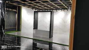 Baldosa de Porcelana con Efecto Mármol Gris, Formato Grande 1200x2400mm, Vetas Plateadas, Textura de Piedra Natural, Acabado Brillante/Satén, 8mm/10mm, Antideslizante - Product Image 4