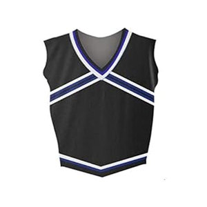 Ensemble d'uniformes de cheerleader avec design brodé, tailles SM à 2XL, uniforme d'équipe de cheerleading personnalisé, tenue de cheerleader pour performance et compétition - Product Image 4